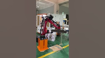 Intelligent Robot Hand Discharging Mechanical Arm Feeding Fully Automatic Rotary Silk Screen Printer