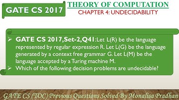 GATE CS 2017,Set-2,Q41 : Let L(R) be the language represented by regular expression R. Let L(G) be