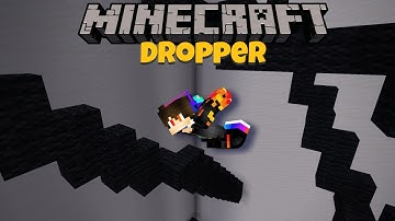 FREE FALLING | Minecraft Dropper Custom Map Ep 1