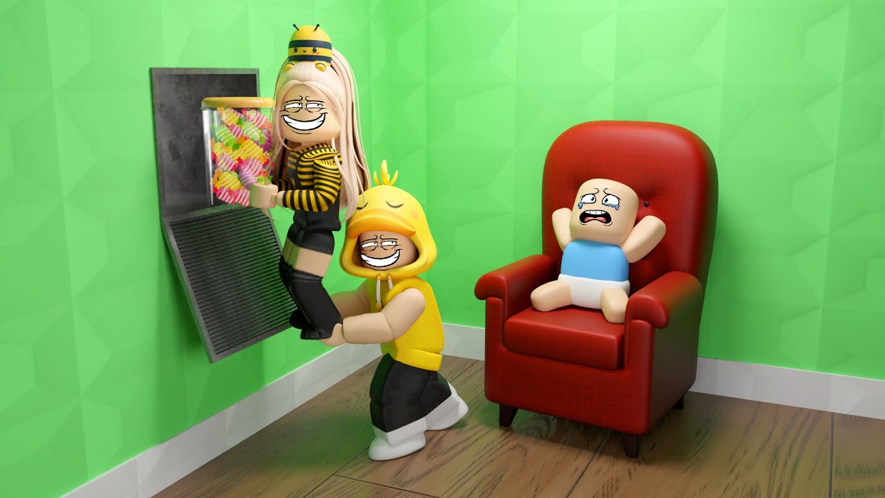 SSTTT!! Jangan Sampai Ketahuan!! Aku Jadi MALING Curi Permen dari BAYI!!