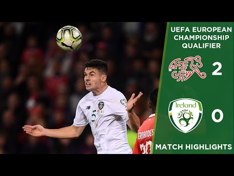 HIGHLIGHTS | Switzerland 2-0 Ireland - UEFA European Championship Qualifier