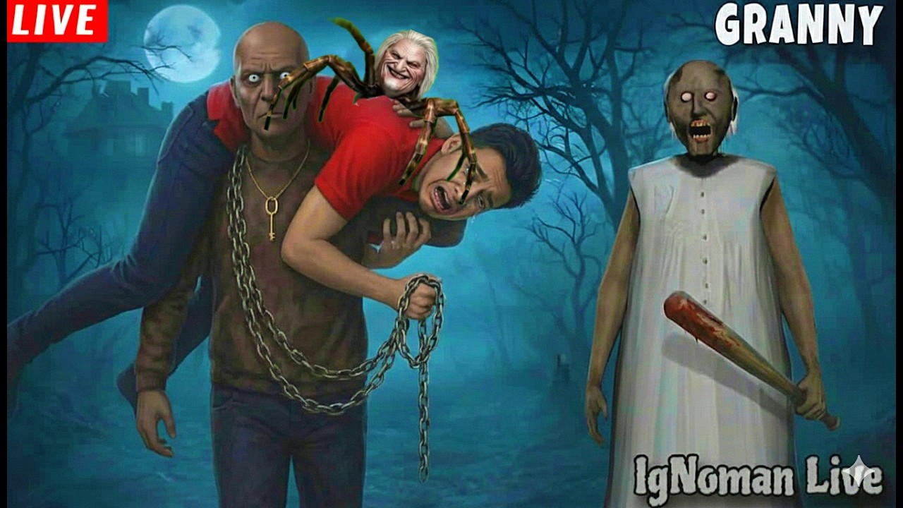 Never Play Granny Alone at Night | 🪶IgNoman 🪽 | LIVE ☠️