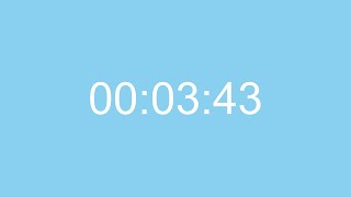 3 Minute 43 Second Timer - (223/36,000)