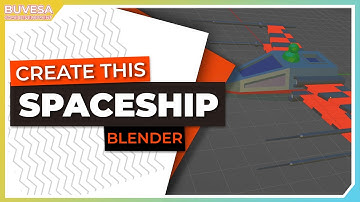 How To Create A Low Poly SPACESHIP in BLENDER 👉 Beginner Tutorial