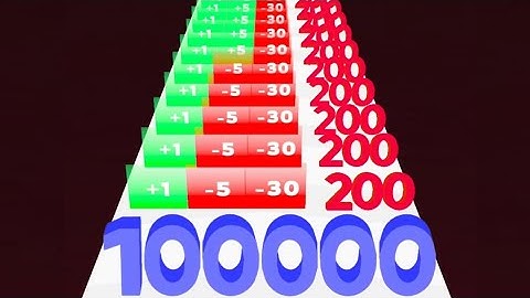 Merge Number: Run Master - Number Master Gameplay Walkthrough Android iOS