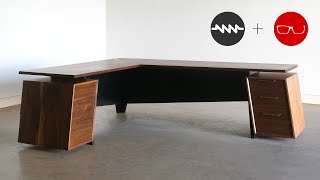 Building a Giant Desk - No Talking