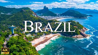 Brazil in 4K  Relaxation Film  Calming Piano Music  Amazing Nature