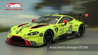 ck-modelcars-video: Aston Martin Vantage GTE #95 24h LeMans 2019 Thiim, Sörensen, Turner Spark