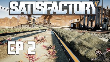 Satisfactory (Season 1) Rocky Desert - Ep 2 - Basic Automation