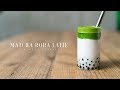 Matcha Boba Latte ☆ タピオカ抹茶ラテの作り方