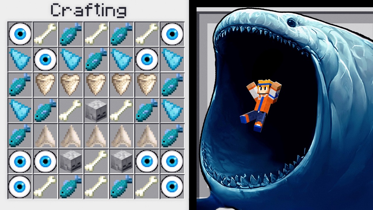 POSSO CRAFTAR MONSTROS FAMOSOS NO MINECRAFT!!