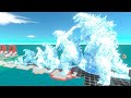 EVOLUTION of GODZILLA ICE Size Comparison VS Mechagodzilla + King Ghidorah - ARBS
