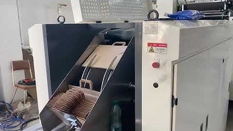 ZNEP F450QB+2 color printing  paper bag machine with flat handle in Poland