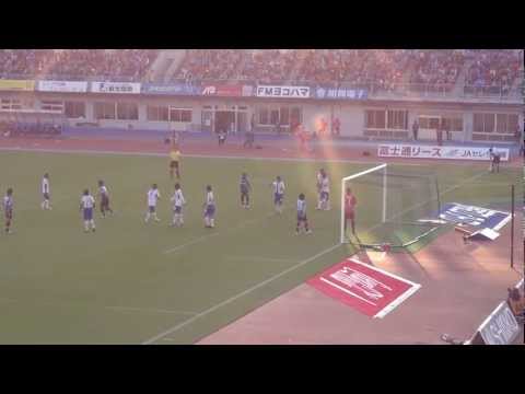 2012年10月20日 川崎 VS G大阪 58分楠神順平ゴール