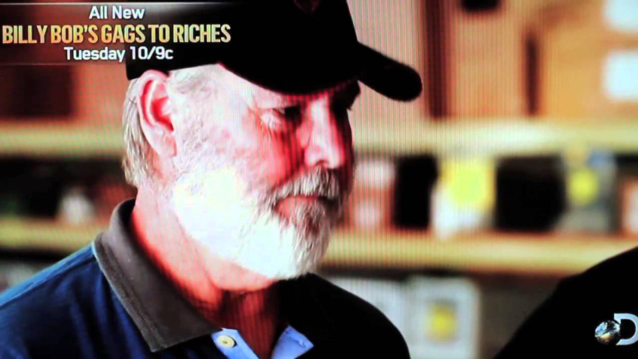 Advertisement for Billy Bob's Gags to Riches featuring The Teeterpong!