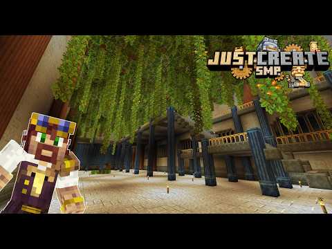 I Built an Underground Lab in Minecraft Create Mod! - Just Create SMP