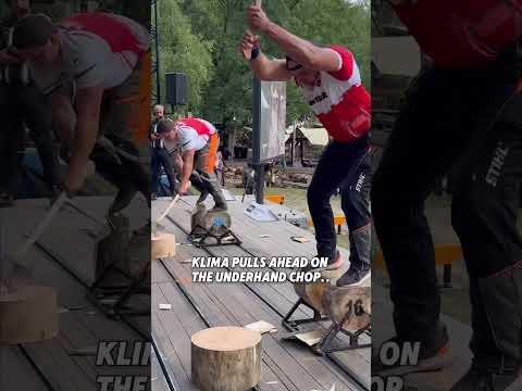 Can Dubicki defend his title as Europe’s best woodchopper? | Final Heat 2025 #lumberjack #sports
