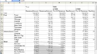 92 Crystal ReportsXI  Excel Export    Cross Tabs & Excel