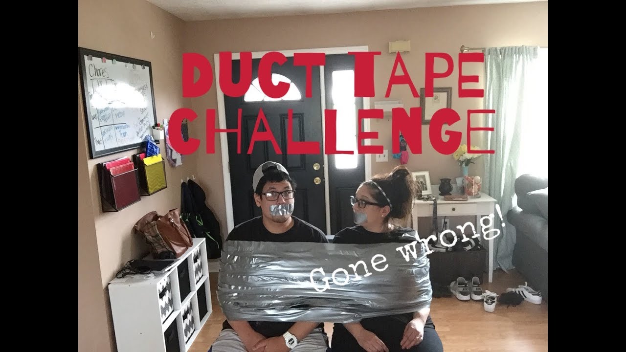 DUCT TAPE CHALLENGE Kids tape the PARENTS!!! YouTube