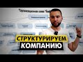 Прописываем орг структуру и функционал персонала.