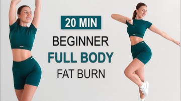 20 MIN Fat Burning Full Body Workout for Total Beginners | All Standing - No Jumping | No Repeat