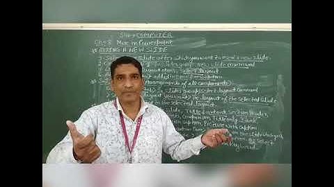 Class 4 Computer Ch  8 Part 1 Video