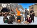 Afghan Family with 500-Year-Old Cave Barn: Baking Traditional Bread in 250-Year-Old Tandoor