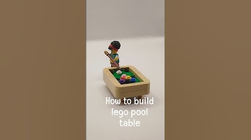 "How to Build a LEGO Pool Table 🎱 | Quick Tutorial" #lego #tutorial