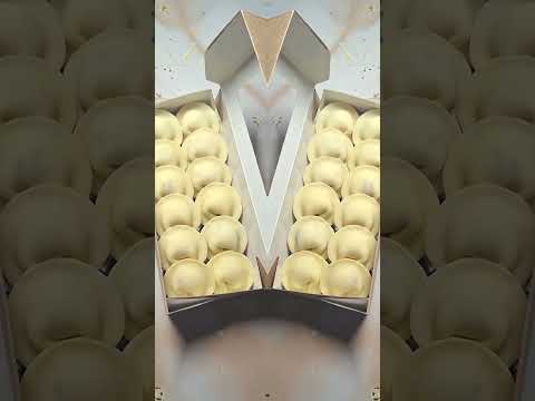 Пельмени из шоколада.
