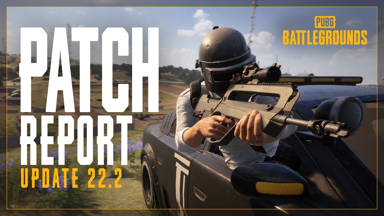 PUBG Patch Report #22.2 - A new Assault Rifle FAMAS, 6th Anniversary events, Intense BR, and more