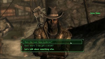 Fallout 3 Megaton part 1 of 7 Lucas Simms and Jenny Stahl