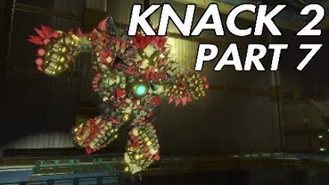Knack 2 PS4 Part 7 - Laser Pyramid (Very Hard Difficulty)
