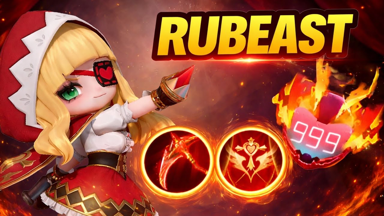 New Commander Ruby + 999 Neobeasts Combo | Magic Chess Go Go - YouTube