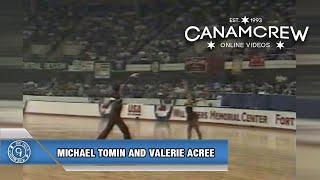 Michael Tomin And Valerie Acree - 1982 Artistic Roller Skating National Championships