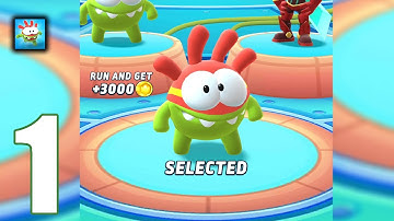 Om Nom: Run - Gameplay Walkthrough Part 1 - (iOS, Android)