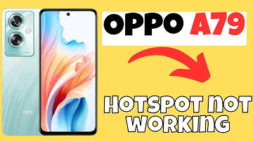 Hotspot not working Oppo A79 || Hotspot problems solved || How to solve hotspot issues