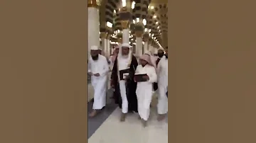 من أنت كيف اقتحمت الأرض قاطبة صالح العصيمي المسجد النبوي المدينة 