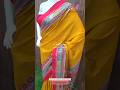 Printed Pashmina CRUSH Saree😍#yellowsaree #pashminasaree #crushsaree #shortsfeed #shorts #explore