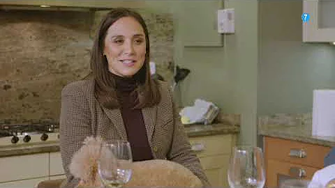 Tamara Falc con Bertn Osborne en Mi casa es la tuy...
