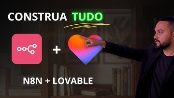 Construa APLICATIVOS de IA com LOVABLE + N8N Muito Fácil!
