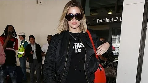 Khloe Kardashian Returns To LA After Supporting Her Man In The NBA Playoffs
