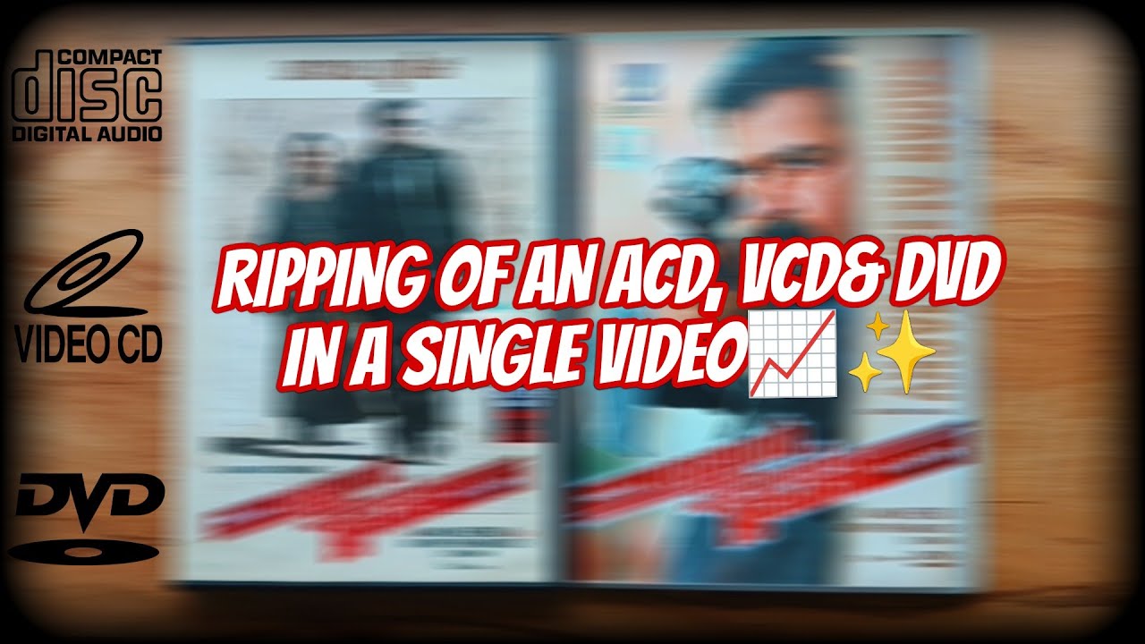 Vcd Rio 1⃣How to Rip an ACD, VCD& DVD📀2⃣Sagar Alias Jacky Reloaded Movie ACD ...