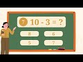 30 Easy Subtraction Questions for Kids | Fun Math Quiz with One-Digit Numbers!