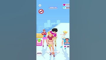 Makeover Run All Levels Android,iOS Gameplay Level #192, 193 #shorts