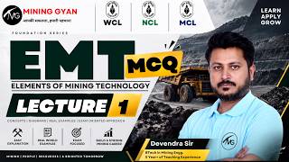 Target MCL, WCL & NCL Exam 2026 | E.M.T. Vol-1 Chapter 3: Drilling & Boring MCQs | By Devendra Sir screenshot 2