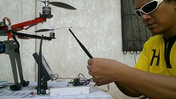 Hobbyking X550 DIY Quadrotor 1.3Ghz FPV Setup