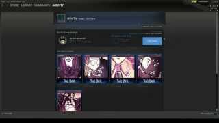 Steam Trading Cards - Don't Starve Level 2 Badge Crafting