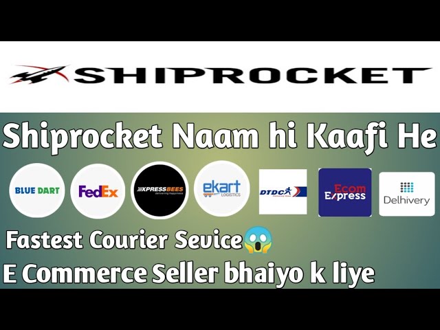 Shiprocket | India Largest  ECommerce Shipping Platform in Hindi | How to Use Shiprocket | Live Demo