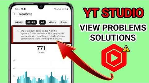 YTStudio Down Realtime Data YT Studio is experiencing system problems. Realtime data problem