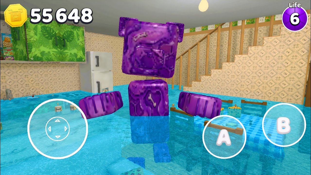 Water Giant Purple Bear in My House! 😱💜 | Super Bear Adventure Gameplay Walkthrough 